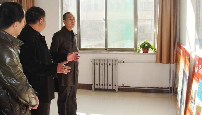 太阳集团网tyc9728保卫处副处长于雷一行来我们调研户籍管理工作