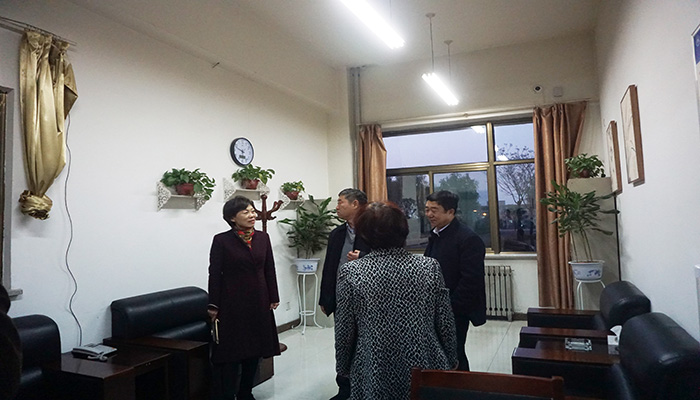 纪委书记史文利深入后勤开展调研工作 纪委书记史文利深入后勤开展调研工作