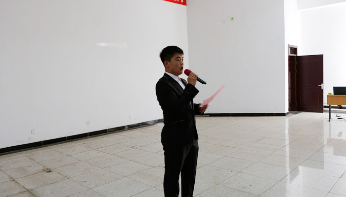 我们2015年宿舍文化月活动开幕式在孝义校区隆重举行