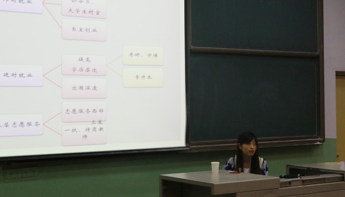 我们2016届毕业生就业指导课顺利结束