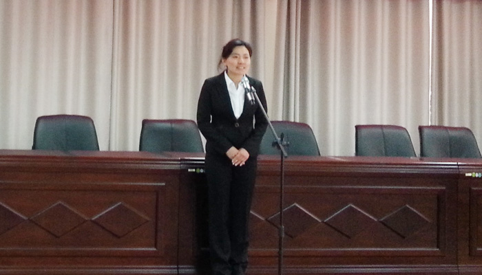 我们在校庆祝“三.八”国际劳动妇女节主题演讲比赛中喜获佳绩 我们在校庆祝“三.八”国际劳动妇女节主题演讲比赛中喜获佳绩