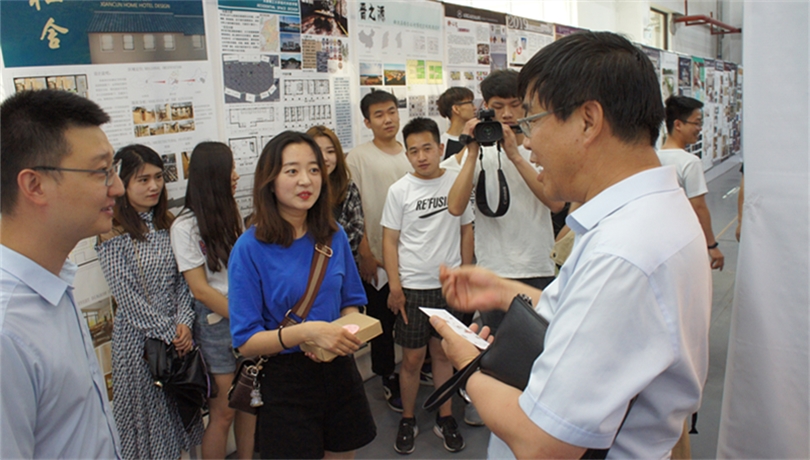 我们艺术系2019届毕业生作品展开展 我们艺术系2019届毕业生作品展开展