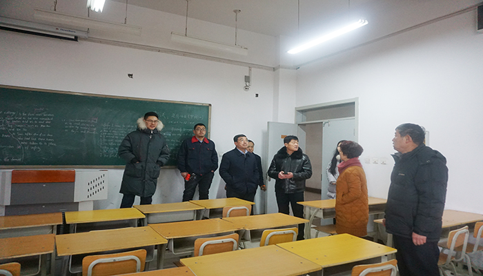我们后勤保障部开展寒假前安全工作专项检查 我们后勤保障部开展寒假前安全工作专项检查