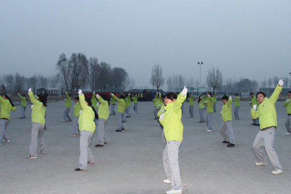 我们2012年广播操比赛圆满结束 我们2012年广播操比赛圆满结束