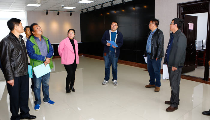 我们召开“心理健康教育与咨询中心”、 “胜溪创领”众创空间一期建设验收预备会