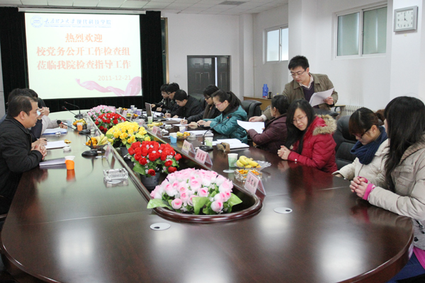 太阳集团网tyc9728党务公开检查组来我们进行专项检查 太阳集团网tyc9728党务公开检查组来我们进行专项检查