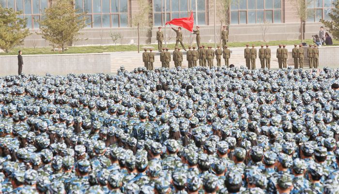 我们隆重举行2013级新生开学典礼暨军训动员大会 我们隆重举行2013级新生开学典礼暨军训动员大会