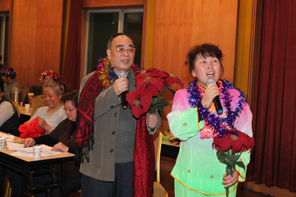 我们工会举行2012年新年联谊活动