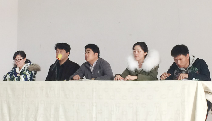 我们孝义校区召开2016年团干部大会