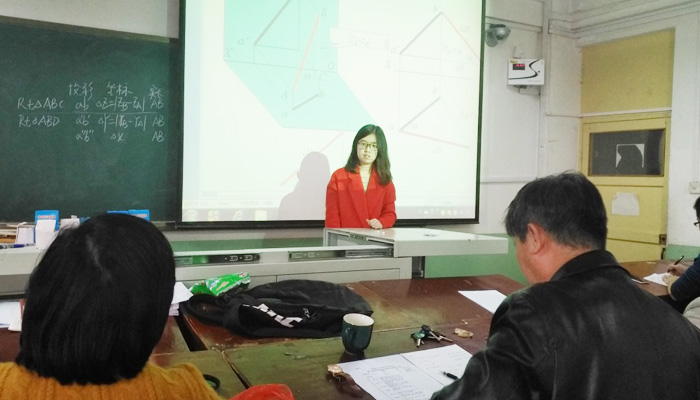 我们教务教学部制图教研室举行第三届青年教师教学基本功竞赛选拔赛