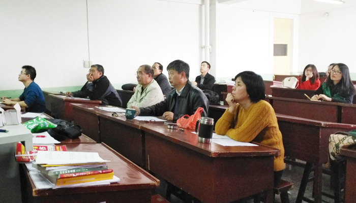 我们教务教学部制图教研室举行第三届青年教师教学基本功竞赛选拔赛