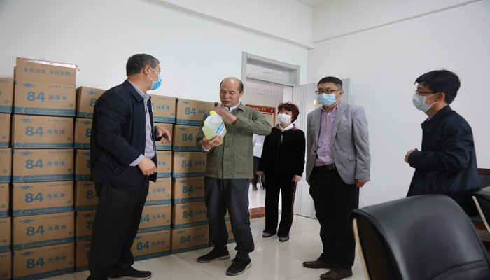 学院领导督导检查疫情防控工作 学院领导督导检查疫情防控工作