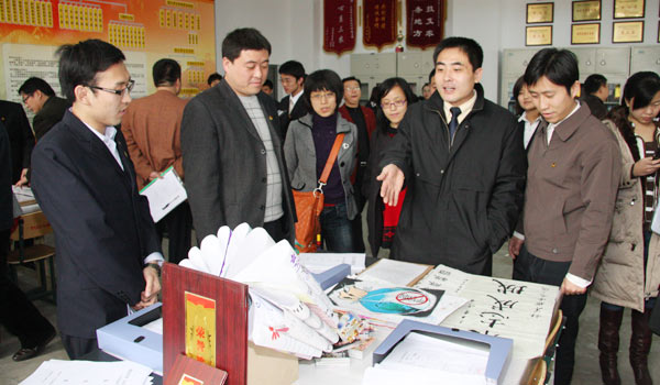 校团委组织观摩互检组到我们检查指导共青团工作 校团委组织观摩互检组到我们检查指导共青团工作