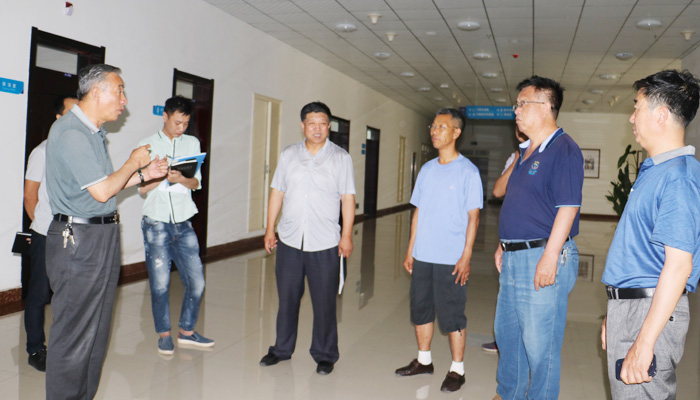我们开展孝义校区安全大检查活动