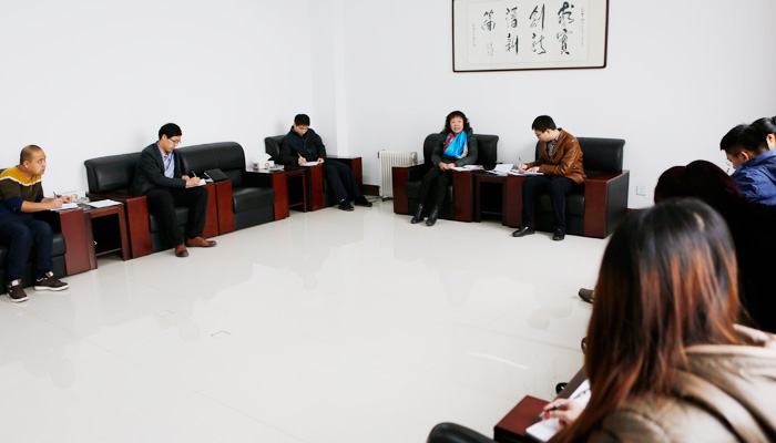 我们对新学期资产管理工作进行安排部署