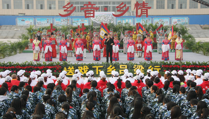 山西卫视《走进大戏台》在我们孝义校区专场演出 山西卫视《走进大戏台》在我们孝义校区专场演出