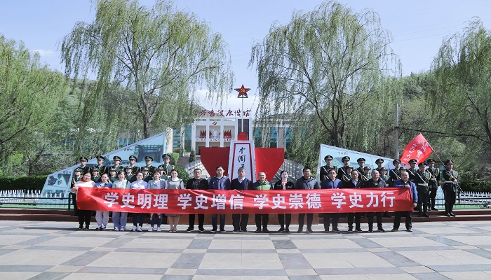 寻访红色记忆,汲取信仰力量—我们师生参观红军东征兑九峪战役展览馆、抗日模范村石像村纪念馆