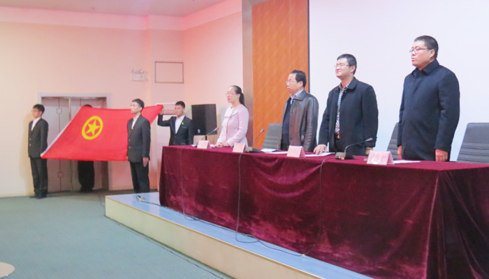 我们举行2013年团校培训开班仪式 我们举行2013年团校培训开班仪式