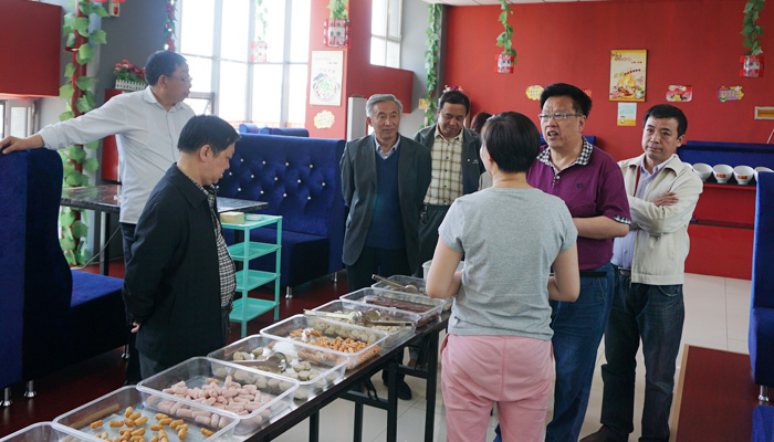 刘车旺副院长一行赴吕梁学院考察调研后勤工作 刘车旺副院长一行赴吕梁学院考察调研后勤工作
