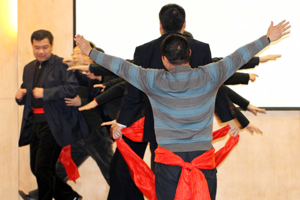 我们工会举行2012年新年联谊活动