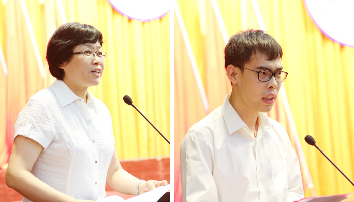 我们隆重举行2015届毕业生毕业典礼暨学位授予大会