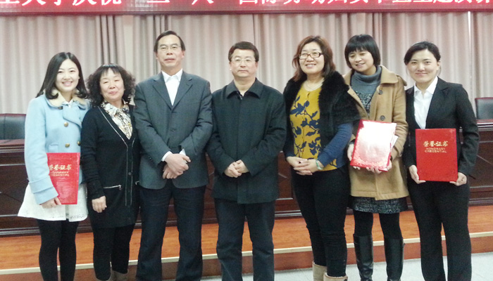 我们在校庆祝“三.八”国际劳动妇女节主题演讲比赛中喜获佳绩 我们在校庆祝“三.八”国际劳动妇女节主题演讲比赛中喜获佳绩
