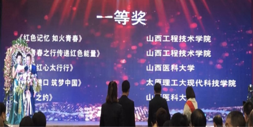 我们参加“青年红色筑梦之旅”活动纪行电视展播大赛颁奖仪式 我们参加“青年红色筑梦之旅”活动纪行电视展播大赛颁奖仪式