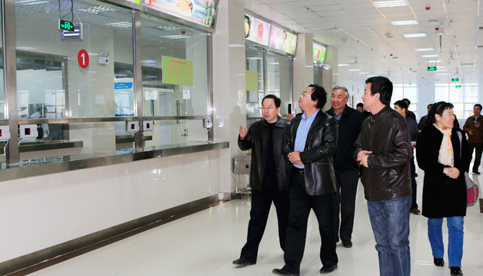 全省高校伙食工作检查组到我们孝义校区检查指导工作 全省高校伙食工作检查组到我们孝义校区检查指导工作