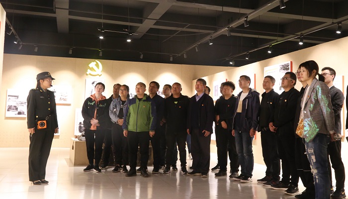 寻访红色记忆,汲取信仰力量—我们师生参观红军东征兑九峪战役展览馆、抗日模范村石像村纪念馆