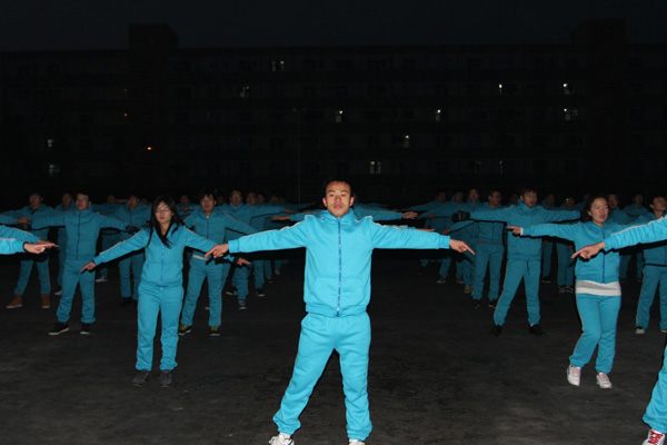 我们2012年广播操比赛圆满结束 我们2012年广播操比赛圆满结束