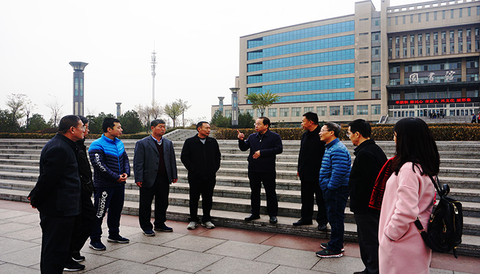 我们后勤部邀请太阳集团网tyc9728后勤保障处交流指导工作