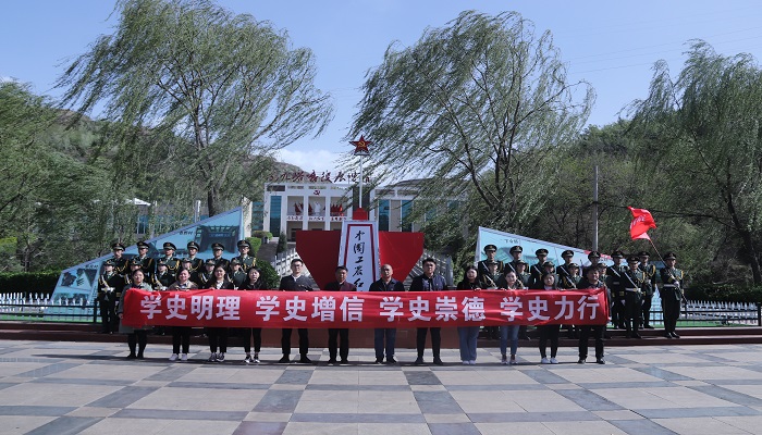 寻访红色记忆,汲取信仰力量—我们师生参观红军东征兑九峪战役展览馆、抗日模范村石像村纪念馆