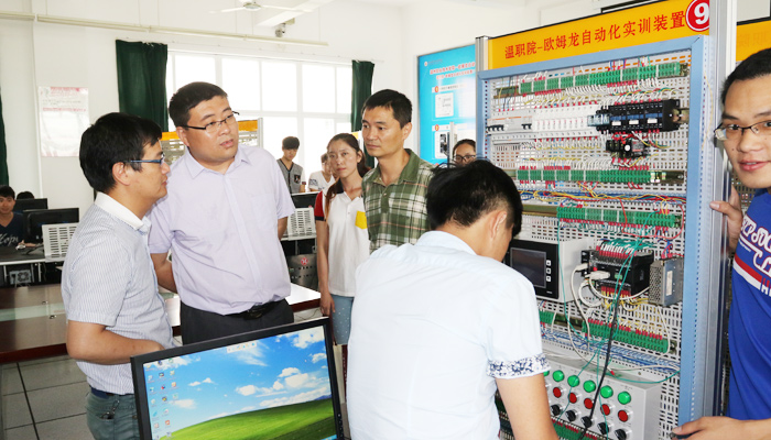 院学工部部长武佐君一行赴温州职业技术学院参观调研 院学工部部长武佐君一行赴温州职业技术学院参观调研