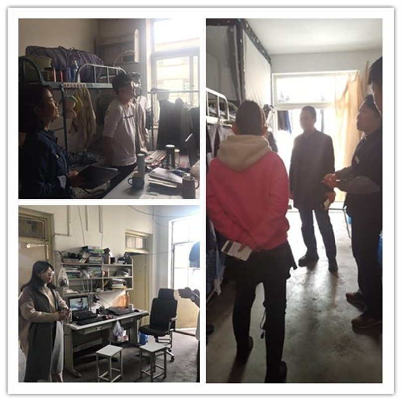 我们开展宿舍安全检查工作