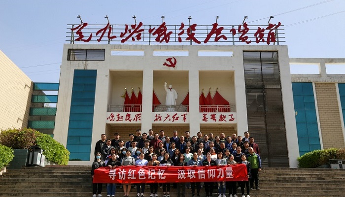 寻访红色记忆,汲取信仰力量—我们师生参观红军东征兑九峪战役展览馆、抗日模范村石像村纪念馆