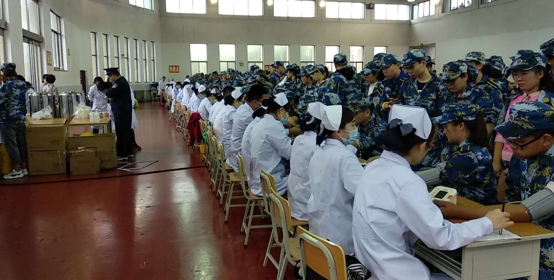 我们新生体检工作圆满完成 我们新生体检工作圆满完成
