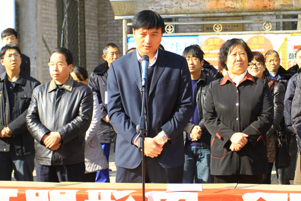 我们举行2011年宿舍文化月启动仪式
