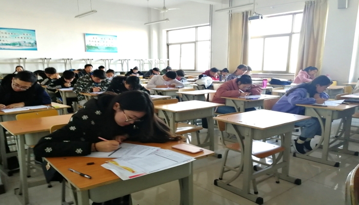 我们2018年英语四级模拟考试圆满落幕 我们2018年英语四级模拟考试圆满落幕