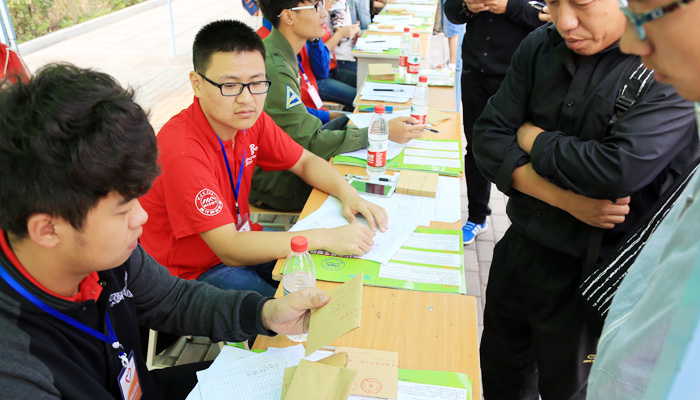我们2015年迎新工作顺利完成
