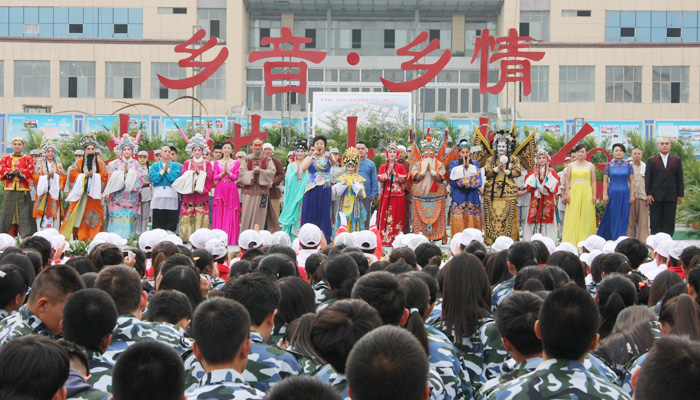山西卫视《走进大戏台》在我们孝义校区专场演出 山西卫视《走进大戏台》在我们孝义校区专场演出